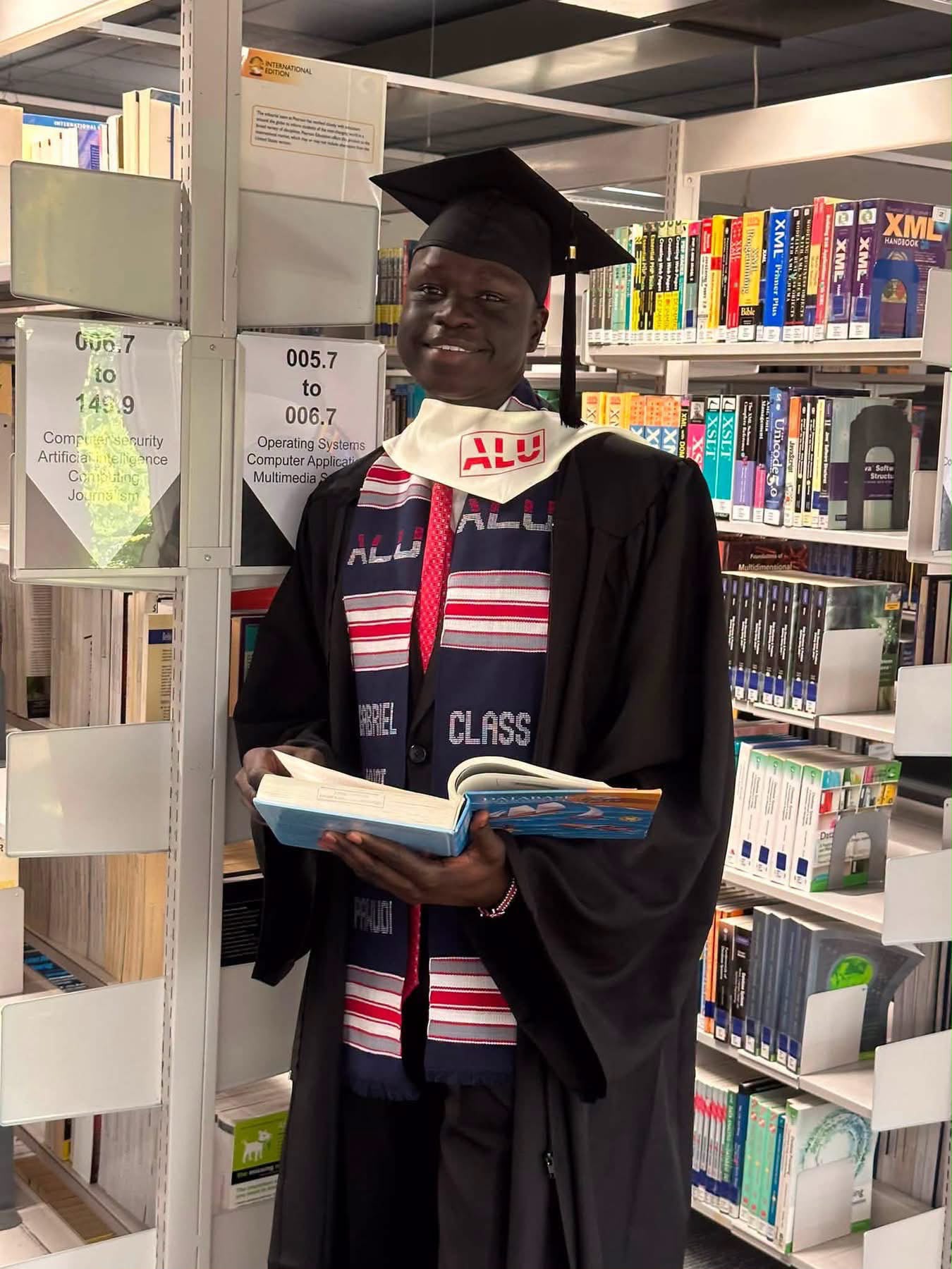 A Venus Star graduate on their university campus