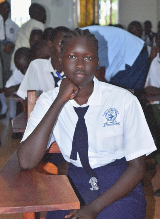 A student speaking during a debate practice at Venus Star