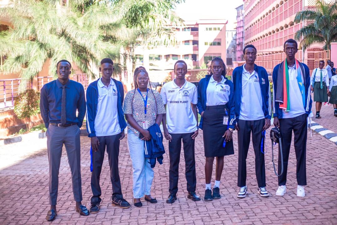 Students on campus