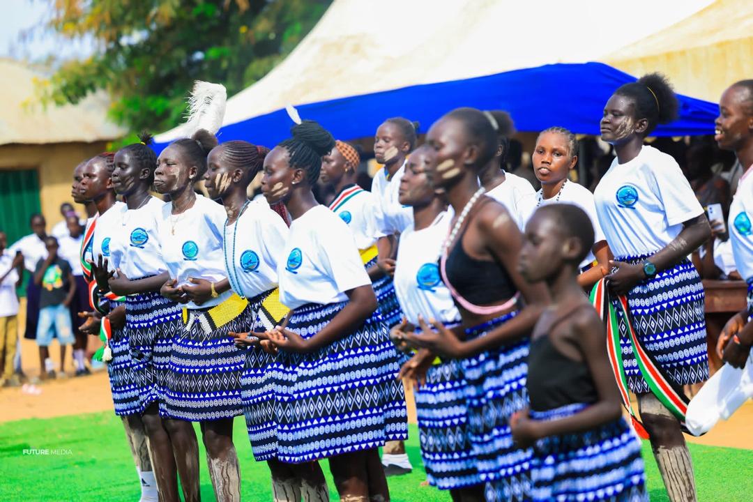 Cultural dance and celebration at Venus Star High School